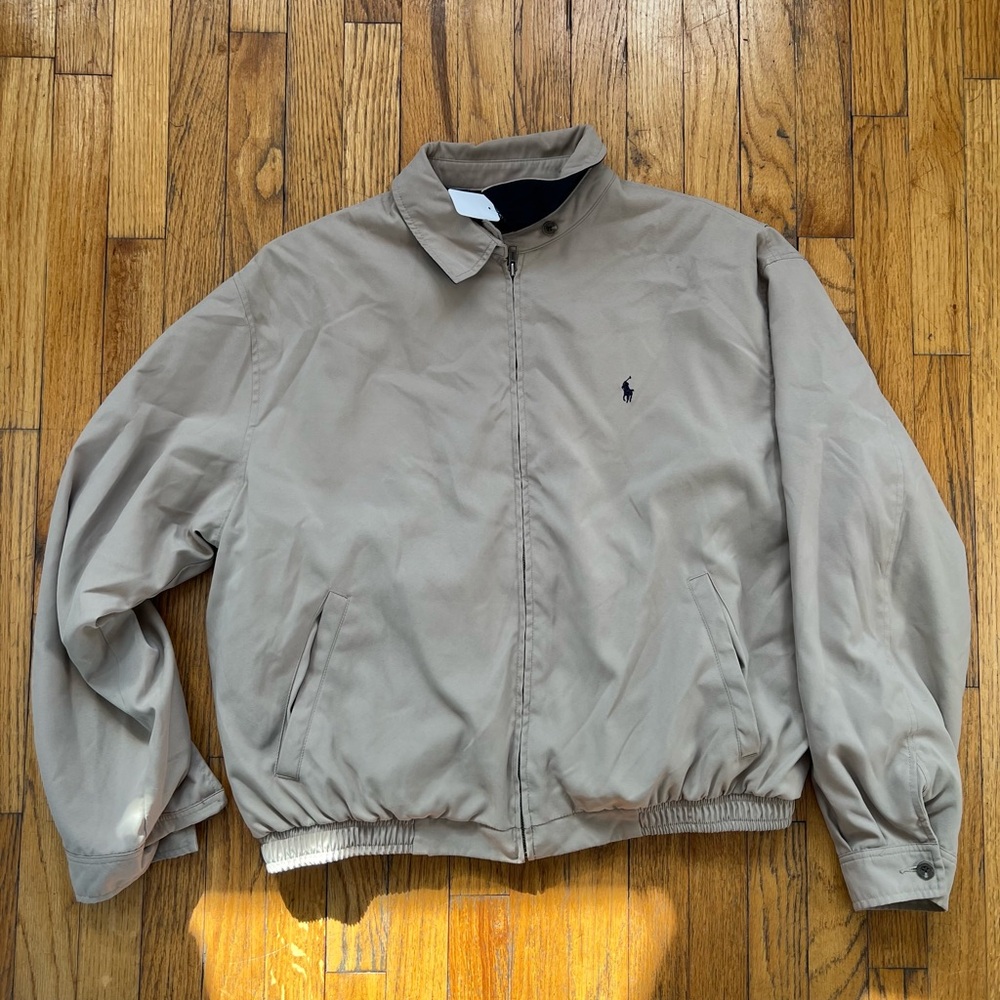 Vintage Polo Ralph Lauren tan jacket